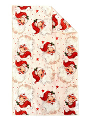 Merry McSanta: Double-Sided Hand Towel: Cream / Hand Towel (17 in x 27 in)