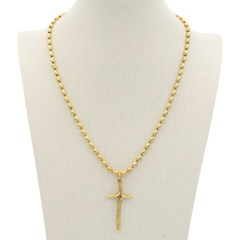 Everyday Cross Necklace, 19 1/2"
