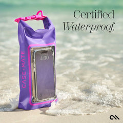 Waterproof Mini Phone Bucket Bag: Sand Dollar