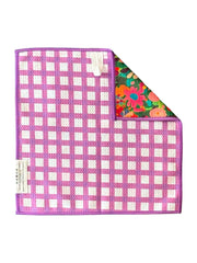 Violet: Reversible Washcloth: Multi / 12x12 in / Washcloth