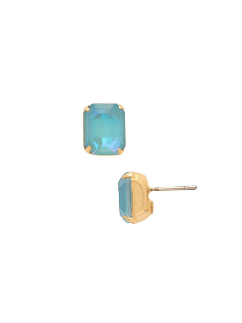 Octavia Stud Earrings - Blue
