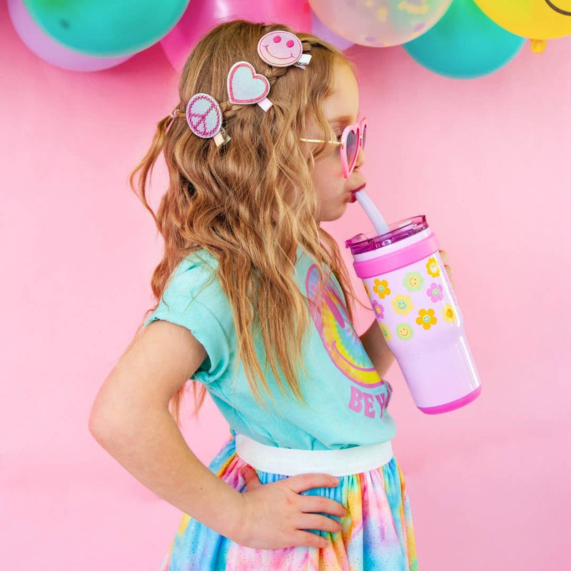 Tie Dye Clip Set - Spring Hair Clips - Kids Hair Clip Set