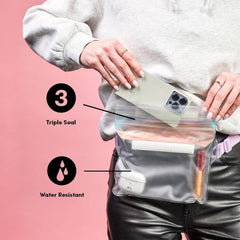 Phone Fanny Pack (Iridescent) - Phone Pouch: Iridescent