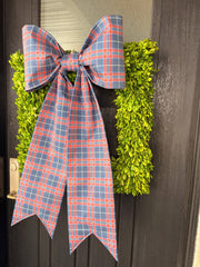 The Colonial Plaid Bow