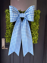 The Bluebell Gingham Bow