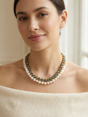 Matilda Layered Tennis Necklace - Vibrant