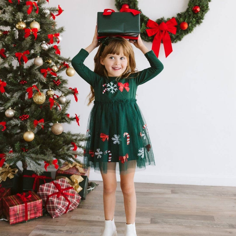 Emerald Green Velvet Bow Christmas Headband - Hair Bows