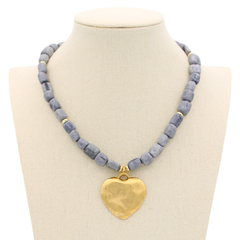 Indigo Mae Necklace, 17"