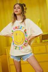 Smiley Originals Graphic Print Tee