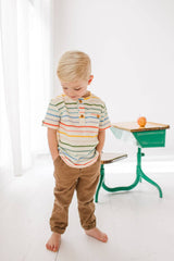 Alex Tee in Primary Stripe