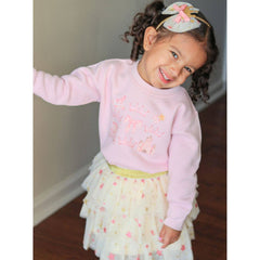 Princess Crown Tulle Bow Headband - Kids Hair Accessories