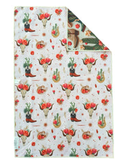 Cassity: Reversible Hand Towel: Cream / 19x29 / Hand Towel