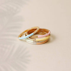 Pastel Seaside Bangle Set