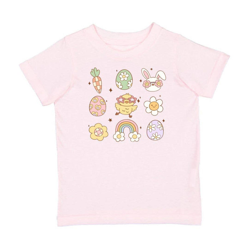 Groovy Chick Easter Short Sleeve T-Shirt