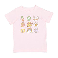 Groovy Chick Easter Short Sleeve T-Shirt