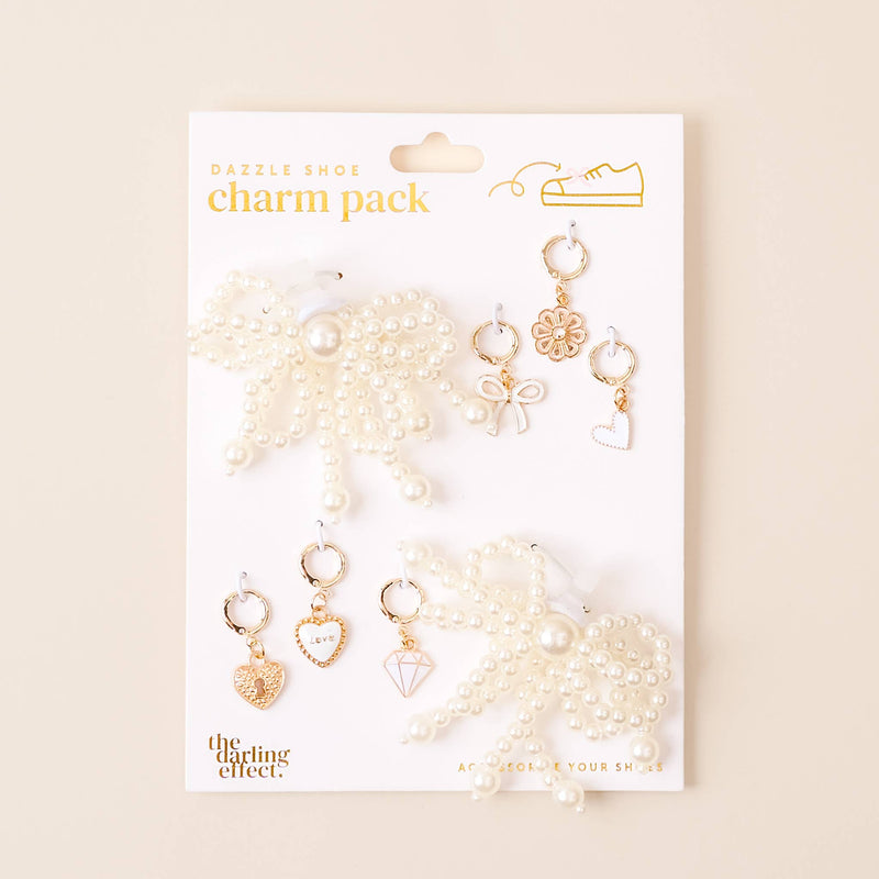 Dazzle Shoe Charm Pack-Pretty in Pearl