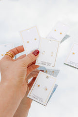 Screwback Stud Earrings - Sloane