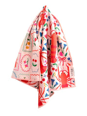 Pinchers: Reversible Hand Towel: Light Pink / 19x29 / Hand Towel