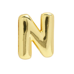 Smooth Bubble Initial Custom Word Name Watch Charm