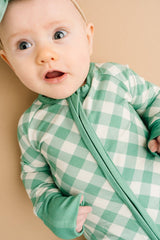 Fern Plaid Bamboo Sleeper