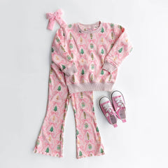 Nutcracker Trellis Christmas Sweatshirt and pants set