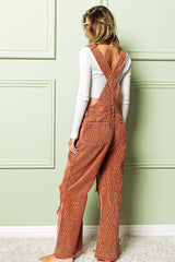 DISTRESSED VINTAGE OVERALLS