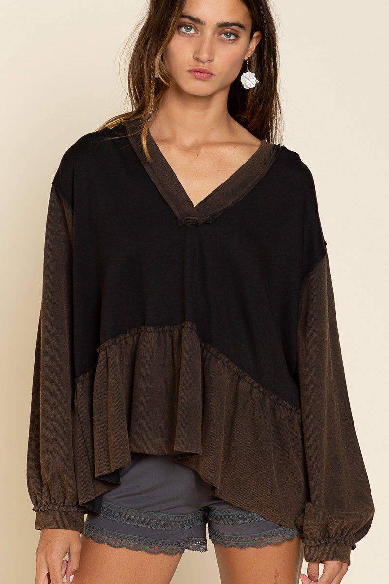 Washed Oversize Hoody