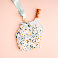 Pickleball Paddle Case - Flower Talk