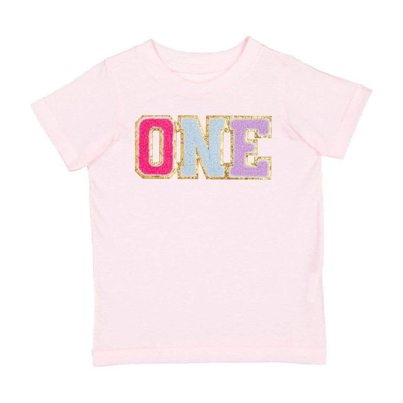 First Birthday Patch Short Sleeve T-Shirt