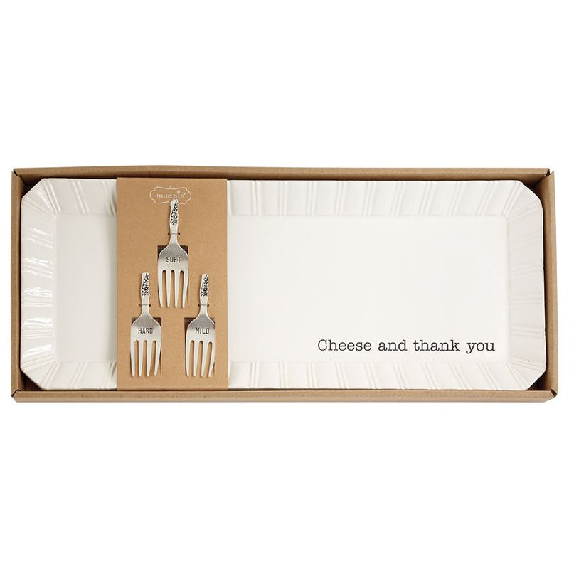 Cheese Tray W/Markers