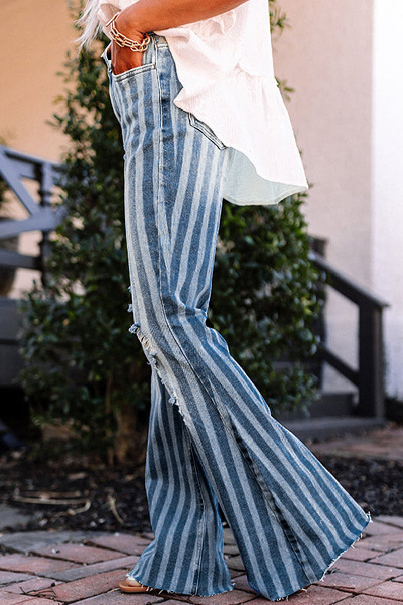 FLAIR STRIPE JEANS