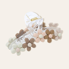 Daisy Claw Clip - Natural