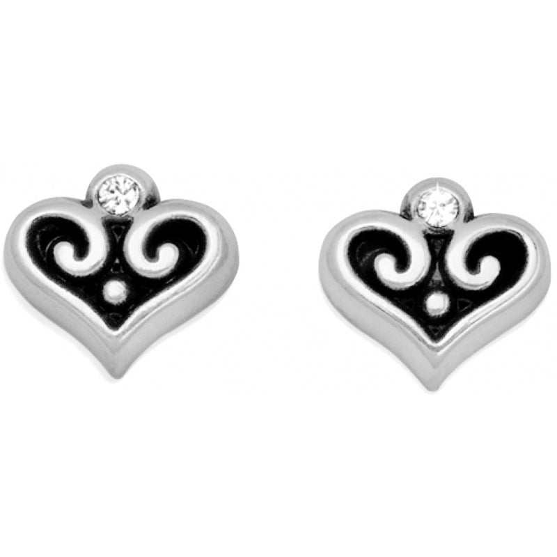 Alcazar Heart Post Earring
