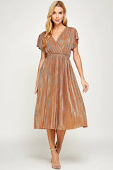 Gold and Bronze Dress